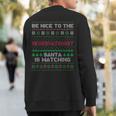 Xmas For Reservationist Reservationist Ugly Sweater Sweatshirt Back Print