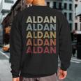 Aldan Pennsylvania Aldan Pa Retro Vintage Text Sweatshirt Back Print