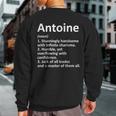 Antoine Definition Personalized Name Birthday Sweatshirt Back Print