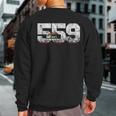 Area Code 559 Fresno California Sweatshirt Back Print