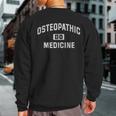 Doctor Of Osteopathic Medicine Do Osteopathy Sweatshirt Back Print