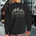 Eldorado National Forest California Sweatshirt Back Print