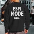 Esfj Extrovert Personality Type Sweatshirt Back Print