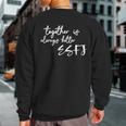 Esfj Myers Briggs Personality Type Sweatshirt Back Print