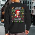Joe Biden Happy Easter Ugly Christmas Sweater Sweatshirt Back Print