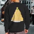 Noodle Christmas Tree Ramen Lover's Xmas Pajama Sweatshirt Back Print