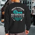 River What Happens On The River Sweatshirt Back Print