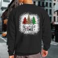 It's The Most Wonderful Time Of The Year Christmas Trees Sweatshirt Back Print