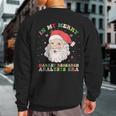 In My Merry Market Research Analysts Era Christmas Xmas Sweatshirt Back Print