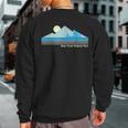 Mesa Verde National Park Retro Colorado Hiking Sweatshirt Back Print
