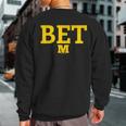 Michigan Bet Vs The World Sweatshirt Back Print