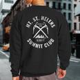 Mt St Helens Summit Club Mount Saint Helens Sweatshirt Back Print