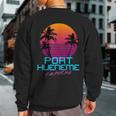 Port Hueneme California Retro 80S Sweatshirt Back Print Port Hueneme California Retro 80S Sweatshirt Back Print