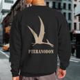 Pteranodon Flying Dinosaur Sweatshirt Back Print