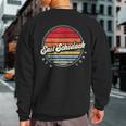 Retro East Schodack Home State Cool 70S Style Sunset Sweatshirt Back Print