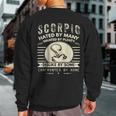 Scorpio Hated By Many Wanted By Plenty Sweatshirt Back Print
