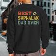 Suphalak Cat Dad Owner Breeder Lover Kitten Sweatshirt Back Print