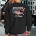 Uss Shark Ssn-591 Submarine Veterans Day Father Grandpa Dad Sweatshirt Back Print