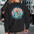 Vintage Sun Sea Surf Hermosa Beach California Retro Surfing Sweatshirt Back Print Vintage Sun Sea Surf Hermosa Beach California Retro Surfing Sweatshirt Back Print