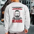 Wh Awesome Landscaping Supervisors Tattoo Beard Sweatshirt Back Print
