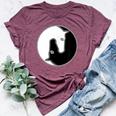 Horsehead Ying Yangs Bella Canvas T-shirt Heather Maroon