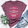 Its True Im Not Ordinary Wife I Belong To Pipeliner Bella Canvas T-shirt Heather Maroon