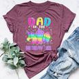 Let's Pop-It Dad Of The Birthday Girl Pop-It Bella Canvas T-shirt Heather Maroon