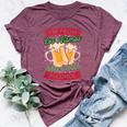 Im From Los Alamos May Contain Alcohol New Mexico Beer Lover Bella Canvas T-shirt Heather Maroon