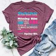 Why I Do It Sacrifices For True Love Pipeliner Wife Bella Canvas T-shirt Heather Maroon