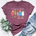 Wrapping Up The Best Christmas Packages Labor Delivery Nurse Bella Canvas T-shirt Heather Maroon