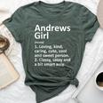 Andrews Girl Tx Texas City Home Roots Bella Canvas T-shirt Heather Forest