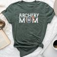 Archery Archer Mom Target Proud Parent Bow Arrow Bella Canvas T-shirt Heather Forest