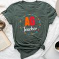 Back To School Agriculture Teachers Squad Ag Teacher Bella Canvas T-shirt Heather Forest