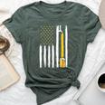 Craft Beer American Flag Usa 4Th Of July Brewery America Bella Canvas T-shirt Heather Forest Craft Beer American Flag Usa 4Th Of July Brewery America Bella Canvas T-shirt Heather Forest