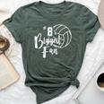 Eight 8'S Biggest Fan Volleyball Mom Volleyball Dad Bella Canvas T-shirt Heather Forest
