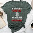 Isfj Introverts Unite Anti Social For Women Bella Canvas T-shirt Heather Forest