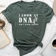 Geneticist Genetic Engineer Biology Student Biology Teacher Bella Canvas T-shirt Heather Forest