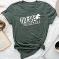 Horse Farming Farm Breeding Horses Farmer Bella Canvas T-shirt Heather Forest