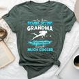 I'm A Scuba Diving Grandma Except Much Cooler Bella Canvas T-shirt Heather Forest