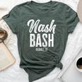 Nash Bash Drinking Party Bella Canvas T-shirt Heather Forest