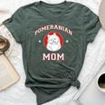 Pomeranian Mom Dog Mother Bella Canvas T-shirt Heather Forest