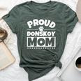 Proud Donskoy Mom Cat Bella Canvas T-shirt Heather Forest