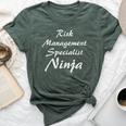 Risk Management Specialist Occupation Work Bella Canvas T-shirt Heather Forest Risk Management Specialist Occupation Work Bella Canvas T-shirt Heather Forest