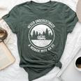 Rv Camping For Never Underestimate Bella Canvas T-shirt Heather Forest