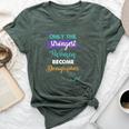 Only The Strongest Become Demographers Bella Canvas T-shirt Heather Forest Only The Strongest Become Demographers Bella Canvas T-shirt Heather Forest
