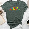 Super Gamer Mom Unleashed Celebrating Motherly Powers Bella Canvas T-shirt Heather Forest