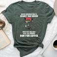 Never Underestimate Cranky Old When We Are Mad Even Bella Canvas T-shirt Heather Forest