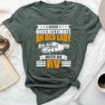 Never Underestimate An Old Lady With An Rv Camping Bella Canvas T-shirt Heather Forest