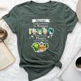 Never Underestimate A Woman Who Loves Plants September Bella Canvas T-shirt Heather Forest