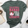Volleyball Nana Grandma Nana Of A Volleyball Player Bella Canvas T-shirt Heather Forest